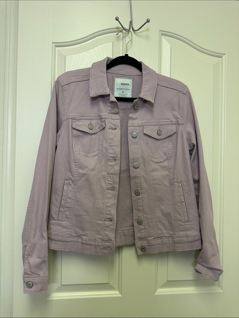 Sonoma Lavender-Pink Denim Jacket